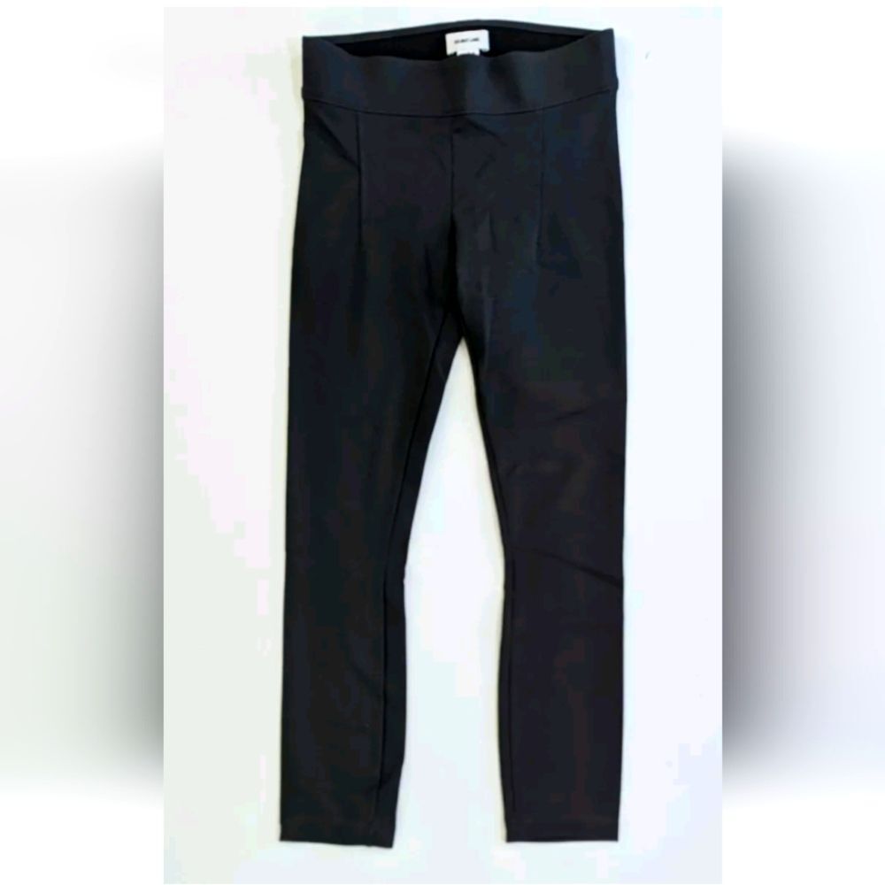 Helmut Lang Women's Pull On Dark Gray Ponte Leggings